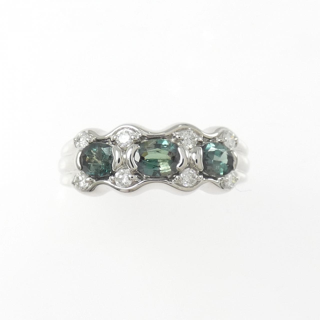 PT900 アレキサンドライト リング 0.76CT