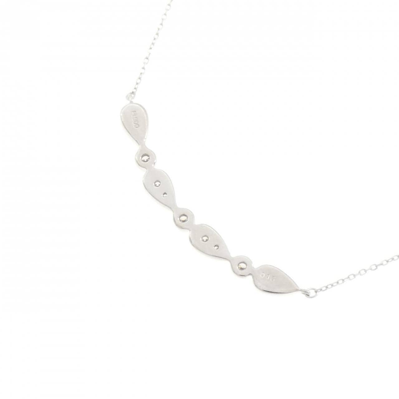 PT900/PT850 ダイヤモンド ネックレス 0.15CT