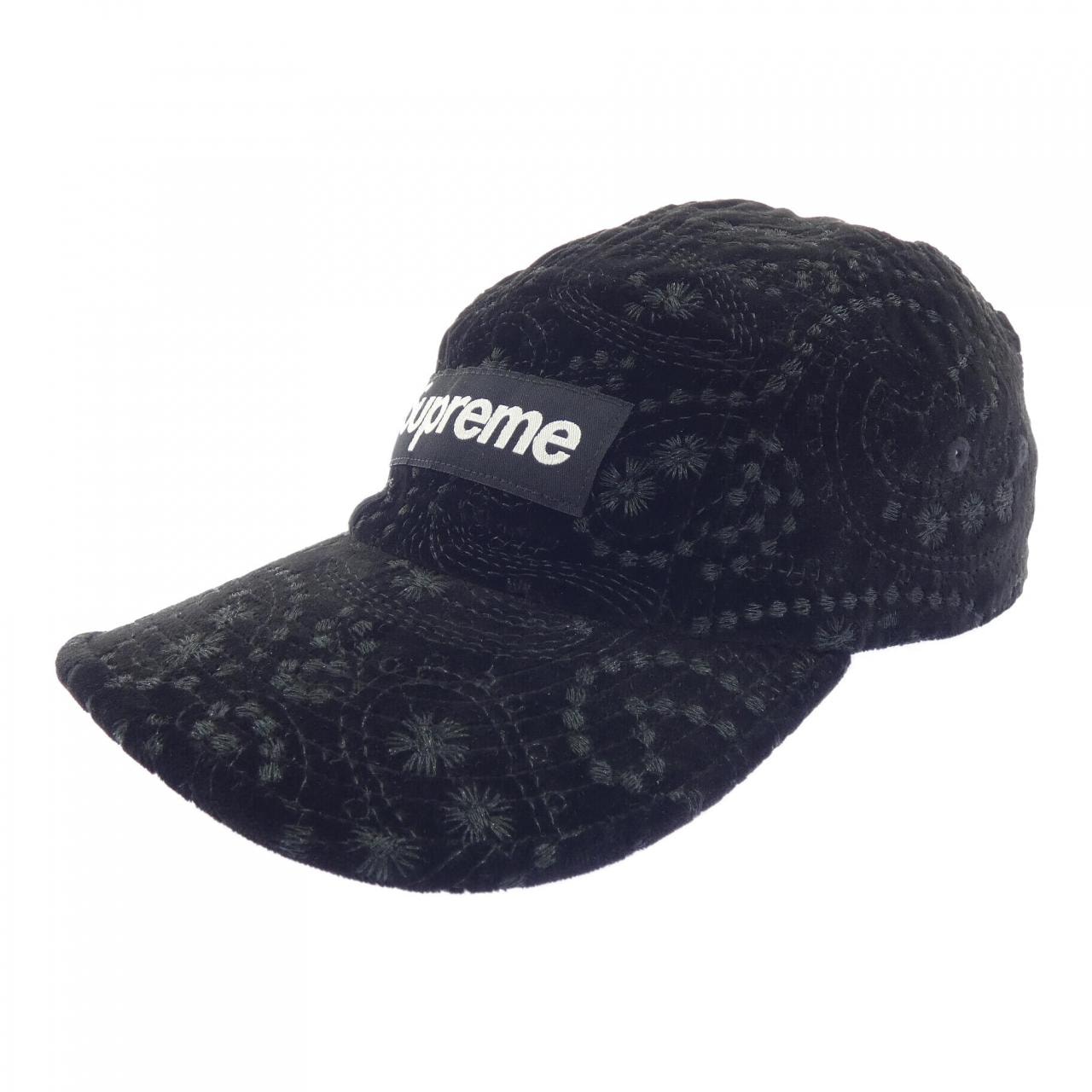 シュプリーム SUPREME Velvet Paisley Camp Cap キャップ