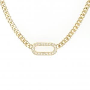 K18YG ダイヤモンド ネックレス 0.44CT