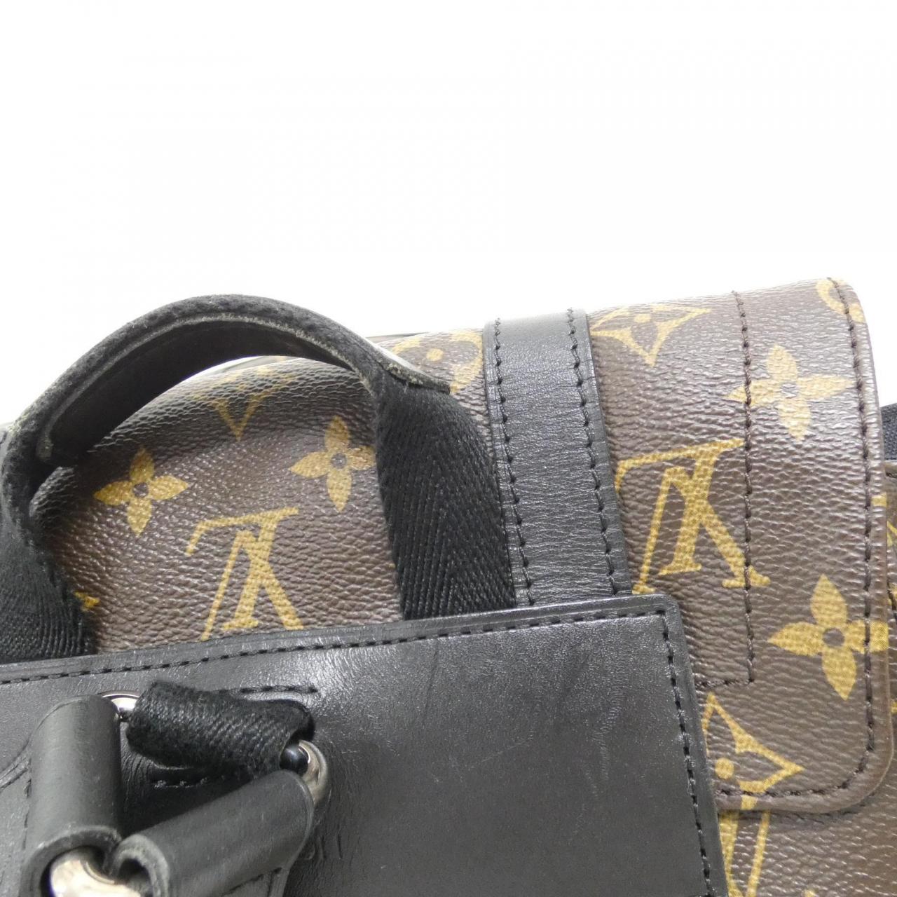 LOUIS VUITTON Monogram Macassar Christopher MM M43735双肩包