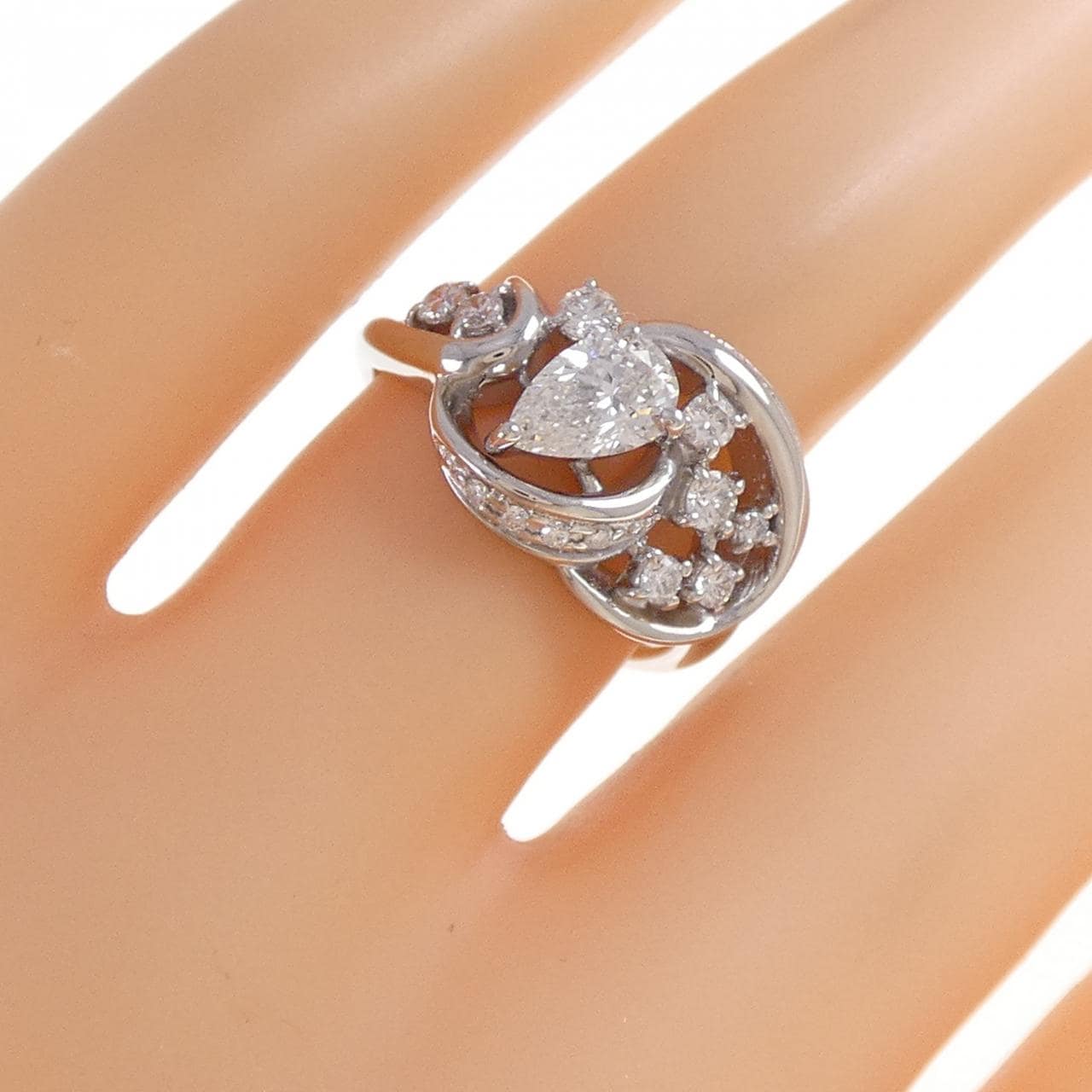 PT900 ダイヤモンド リング 0.522CT