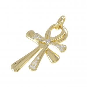 K18YG ダイヤモンド ペンダント 0.15CT