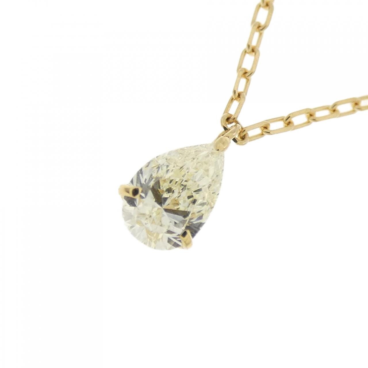 [新品] K18YG鑽石項鍊 0.85CT