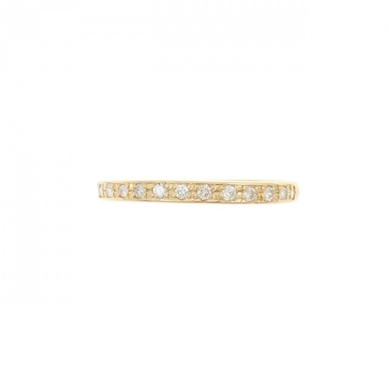 K18YG ダイヤモンド リング 0.13CT