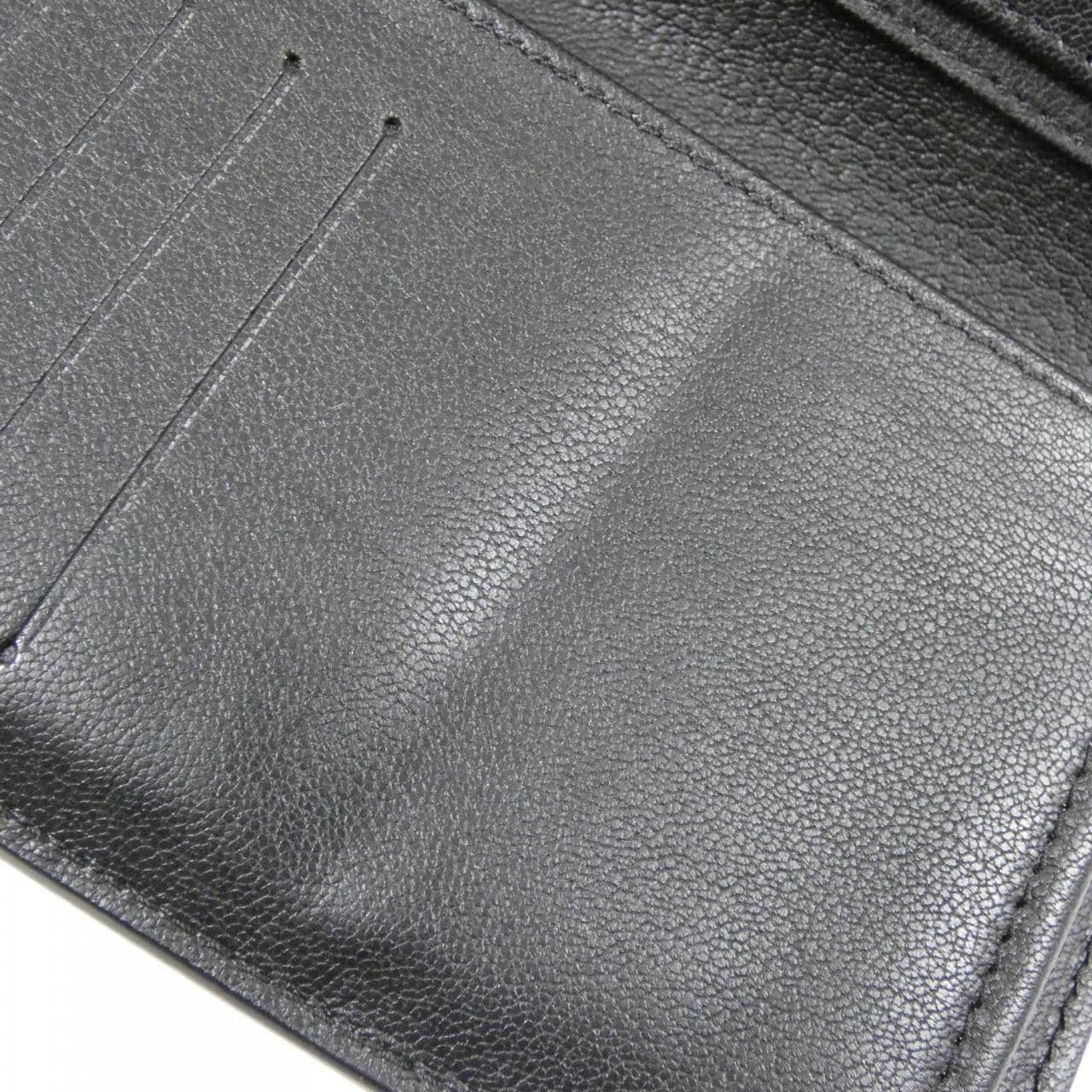 LOUIS VUITTON Taurillon Monogram + Exotic Leather Portefeuille Brazza N81872 Wallet