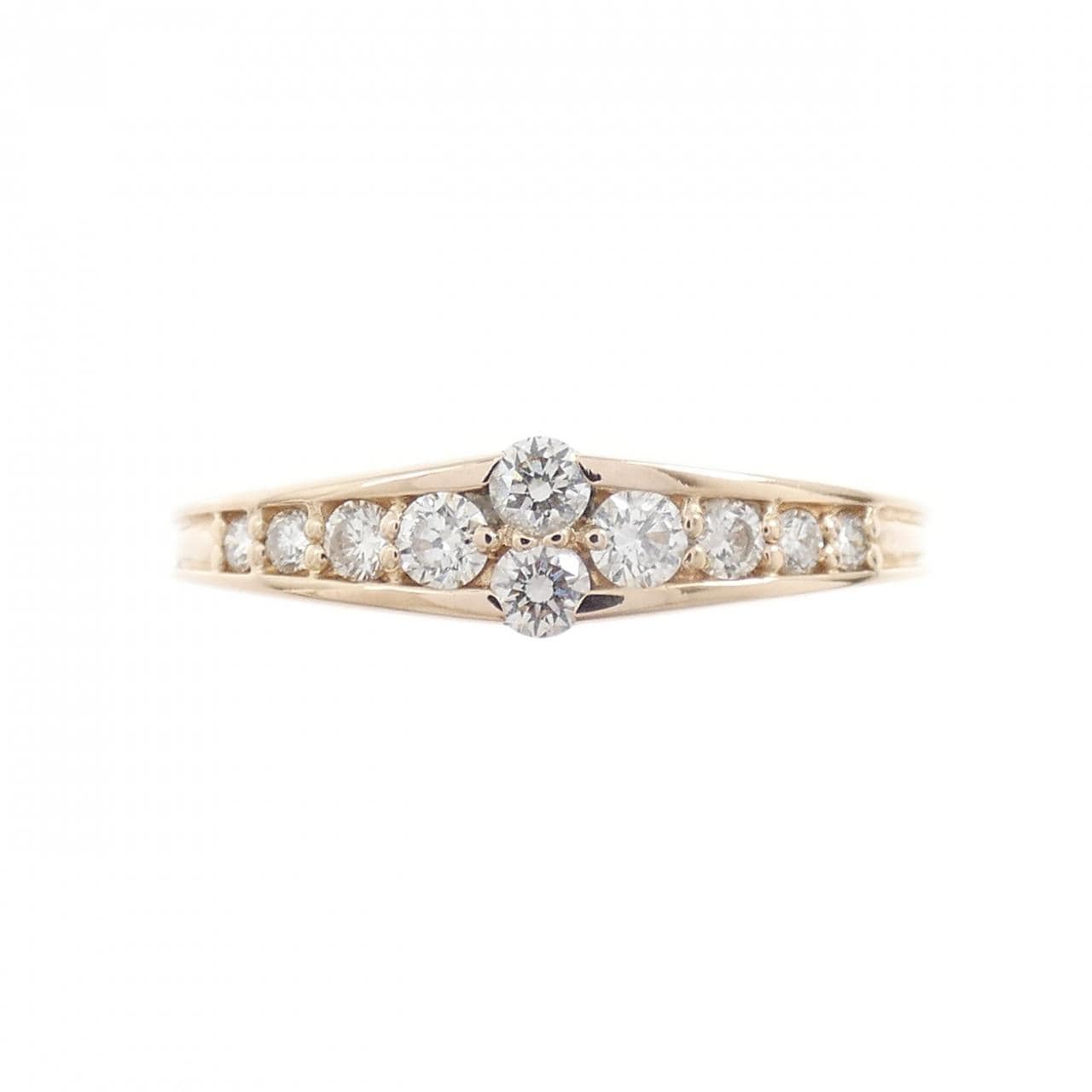 K18PG ダイヤモンド リング 0.20CT