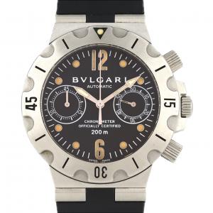 【ノーメンテナンス還元価格】ブルガリ スクーバクロノ SC38S SS 自動巻