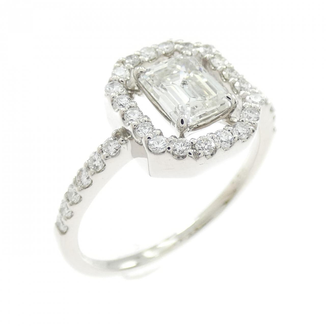 PT950 ダイヤモンド リング 0.703CT