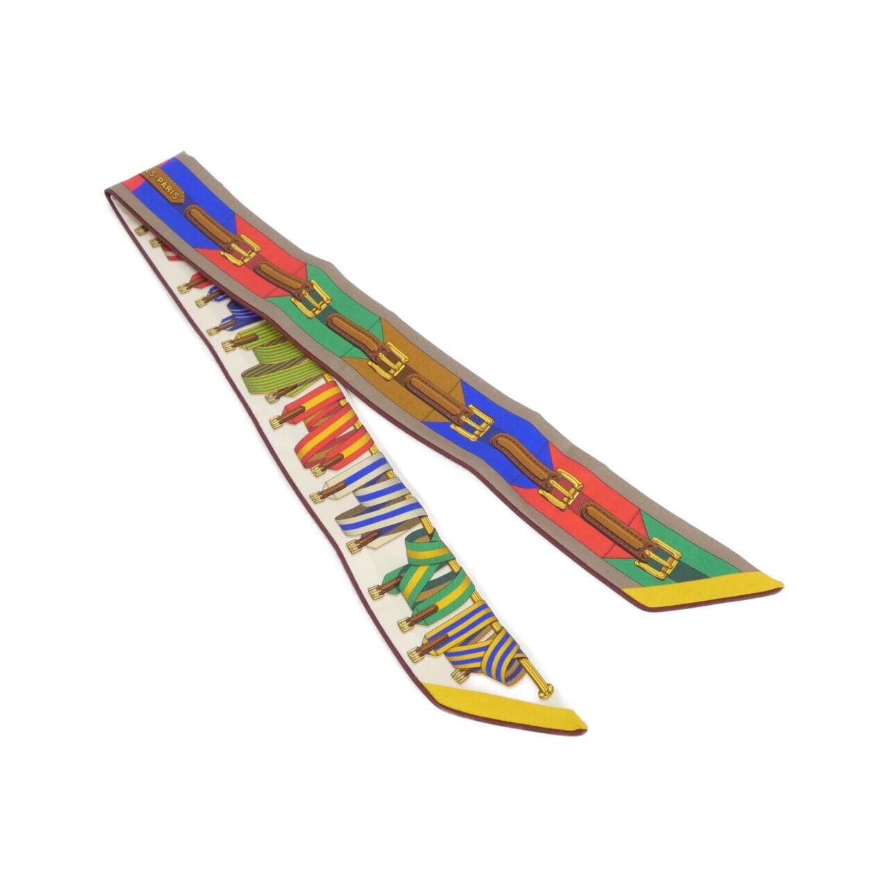 エルメス LES SANGLES FOREVER ツイリー 064244S スカーフ