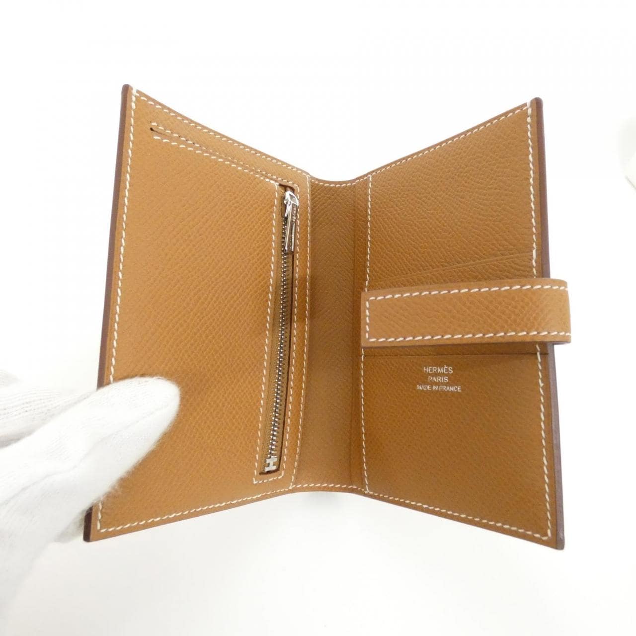 【未使用品】エルメス ニュー アッシュ パッサン コンパクト  085779CK 財布