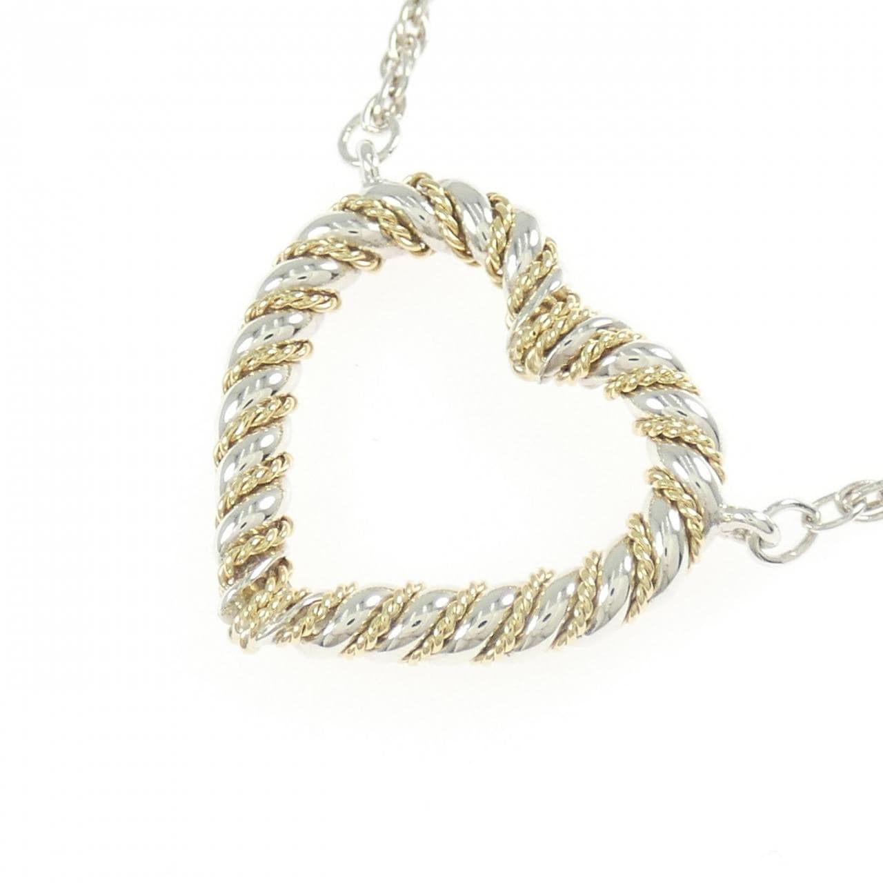TIFFANY 925/750YG necklace