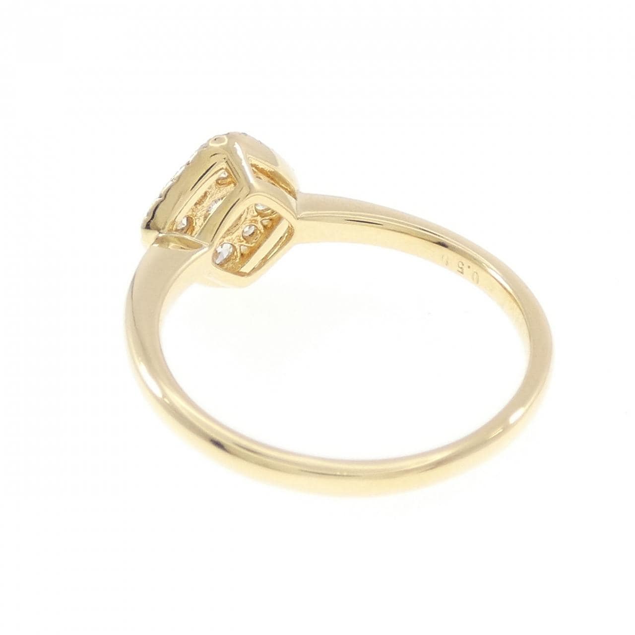 K18YG ダイヤモンド リング 0.50CT