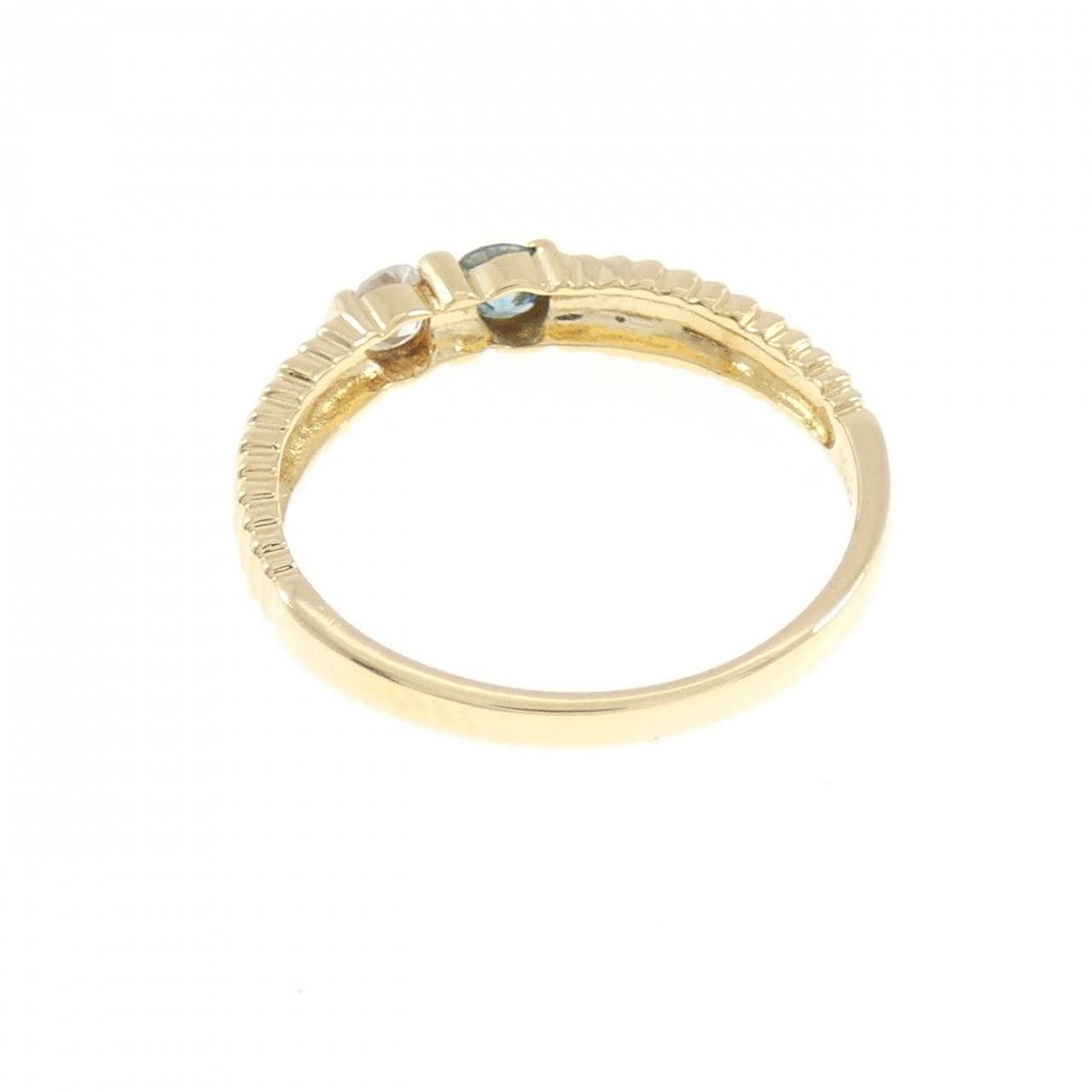 K18YG ダイヤモンド リング 0.20CT