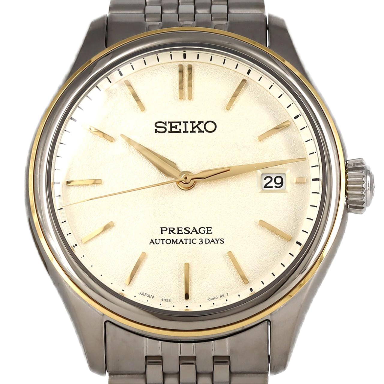 【新品】セイコー プレザージュ 6R55-00H0/SARX126 SS 自動巻