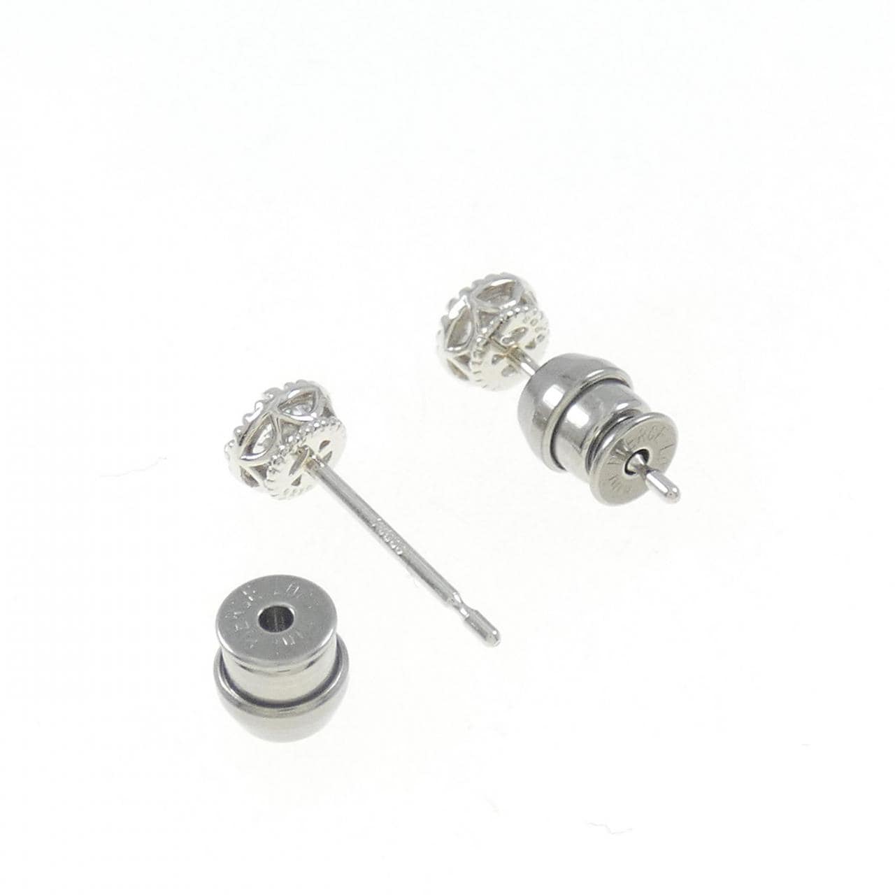 [Remake] PT/ST Diamond Earrings 0.203CT 0.210CT D VS1-2 VG