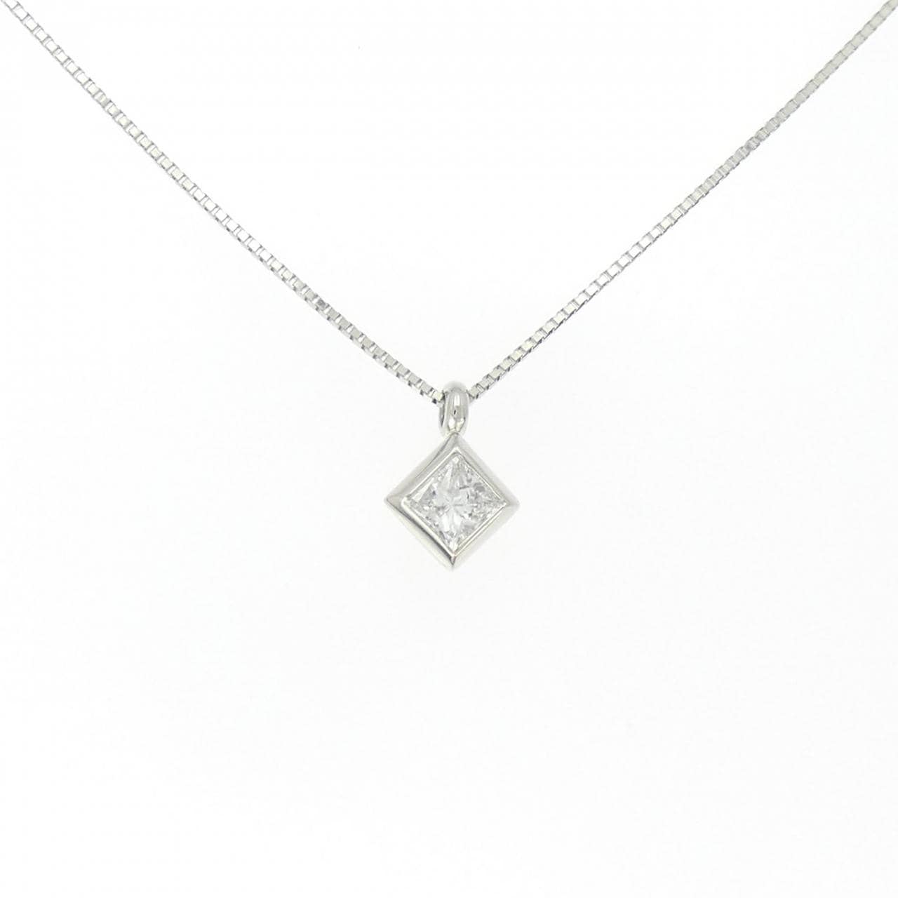 PT900/PT850 ダイヤモンド ネックレス 0.323CT