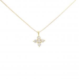 K18YG ダイヤモンド ネックレス 0.20CT