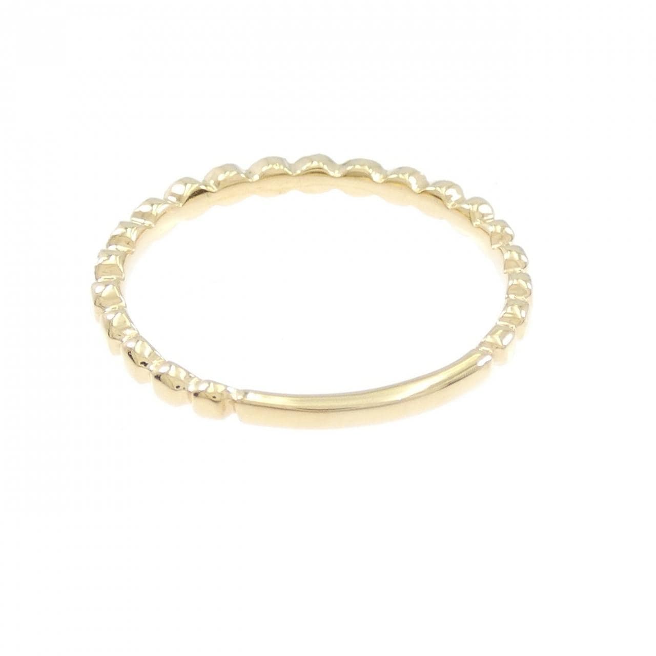 【リメイク】K18YG ダイヤモンド リング 0.10CT