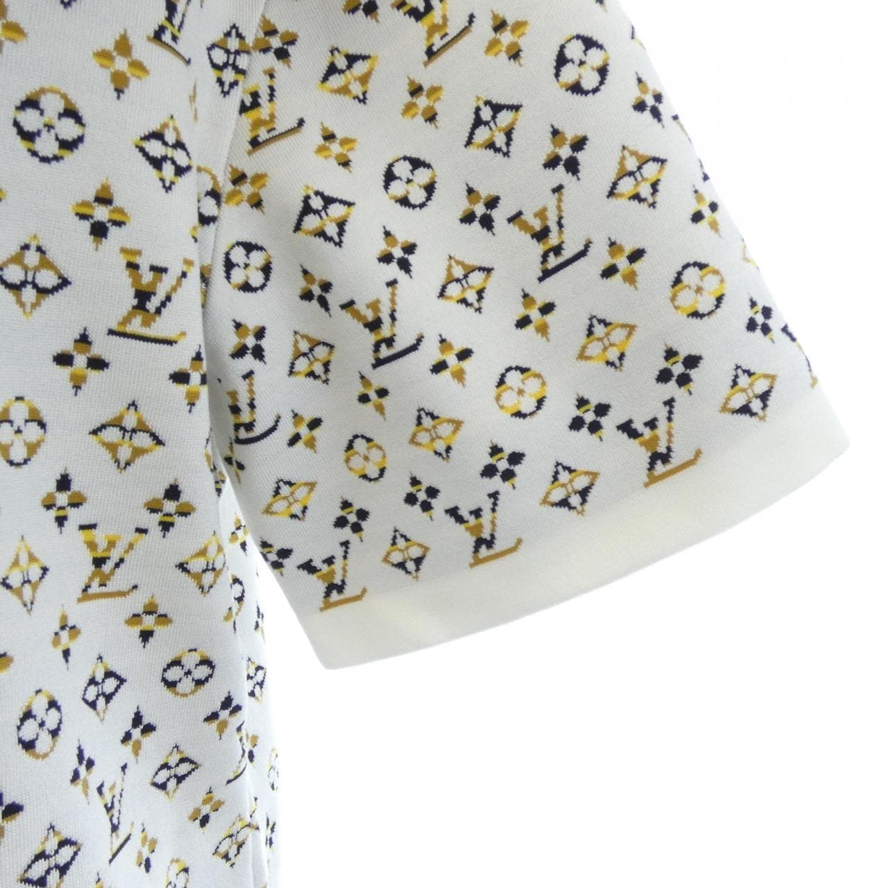 ルイヴィトン LOUIS VUITTON パイソンエフェクトモノグラムジャカード ポロドレス FOKD89217 ワンピース