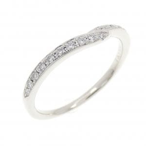 タサキ スティーレ デュアル パヴェ ライン リング 0.11CT