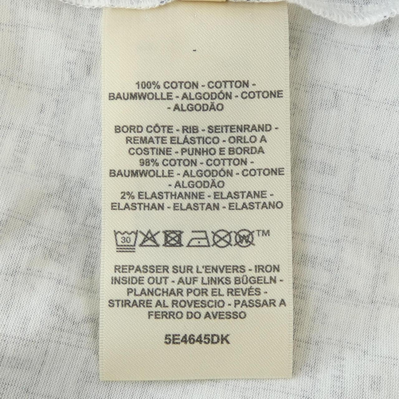 エルメス HERMES BOLDUC AU CARRE ボルデュックチェック 5E4645DK Tシャツ