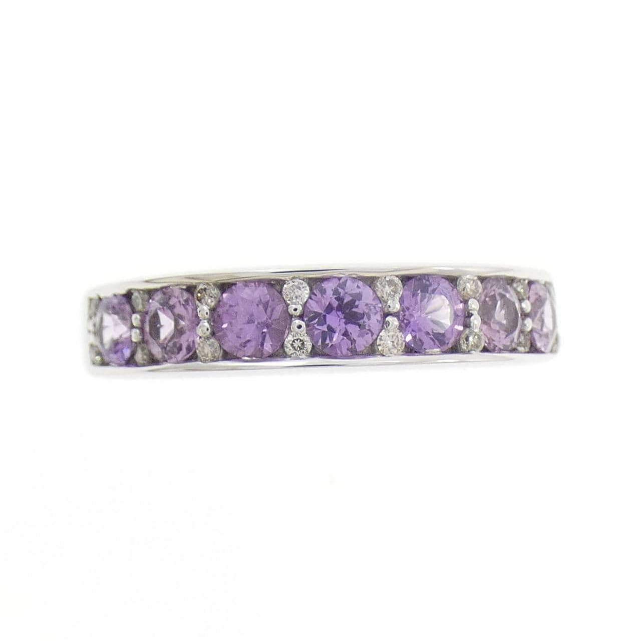 K18WG サファイヤ リング 0.97CT