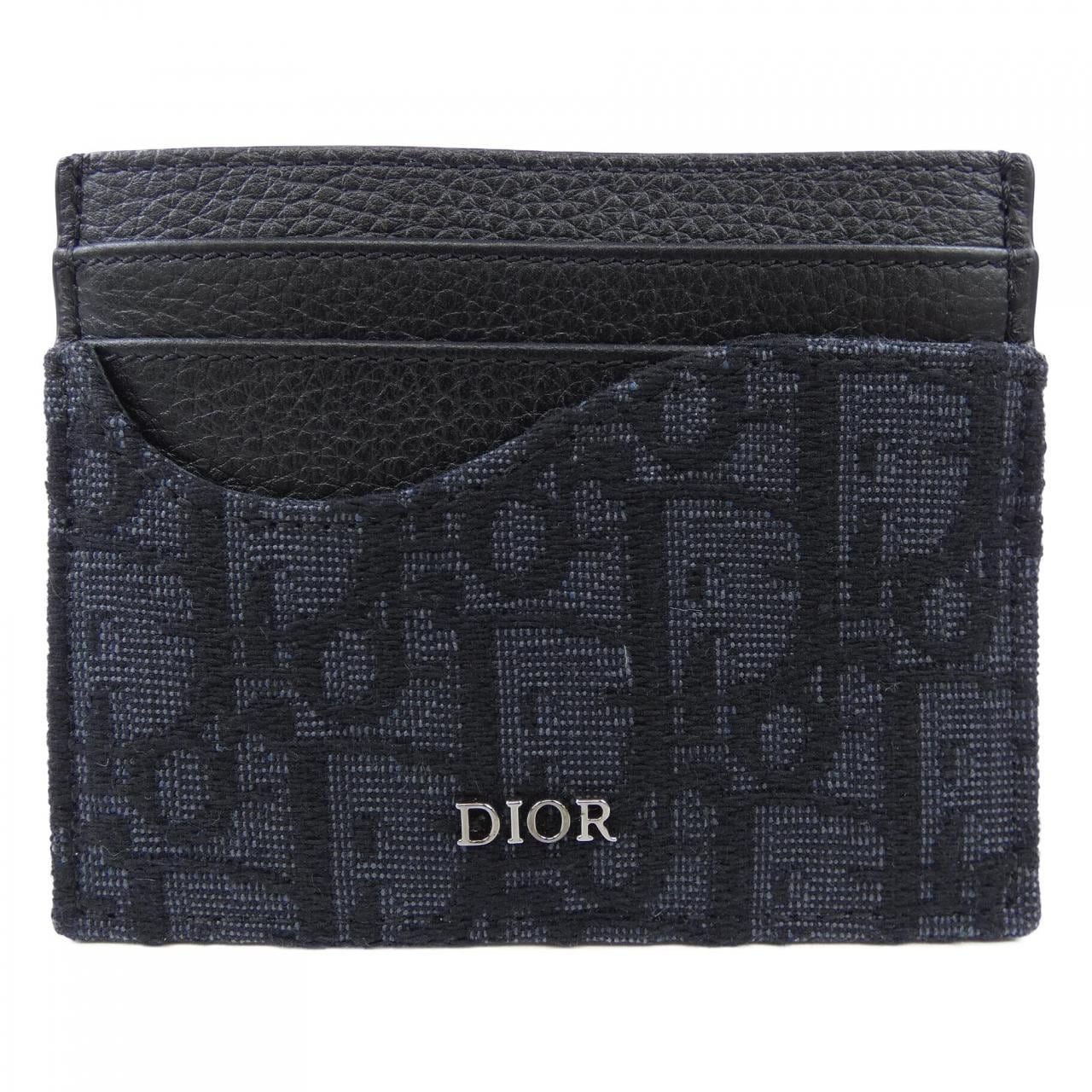 ディオール DIOR SADDLE カードホルダー オブリーク ジャカード 2ADCH164YKS CARD CASE