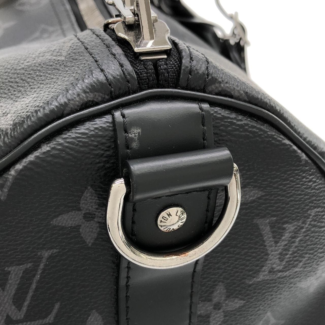 ルイヴィトン モノグラム エクリプス キーポル バンドリエール 45cm M40569 ボストンバッグ