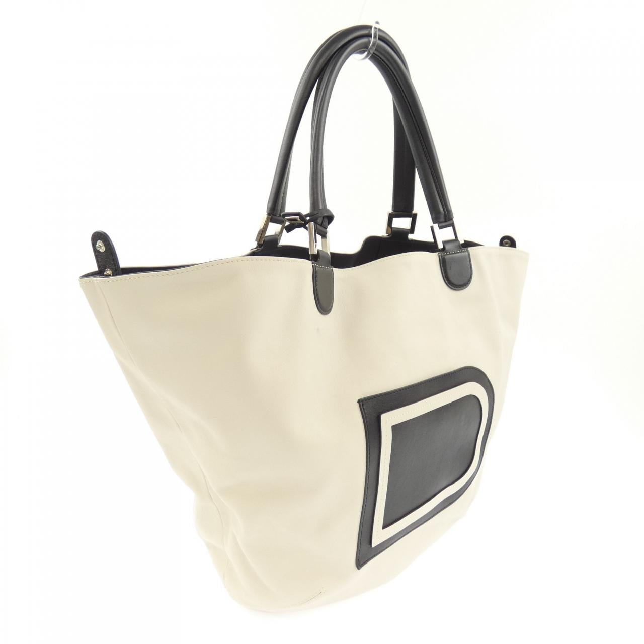 デルボー DELVAUX LOUIS CABAS ALLURE BICOLORE BAG