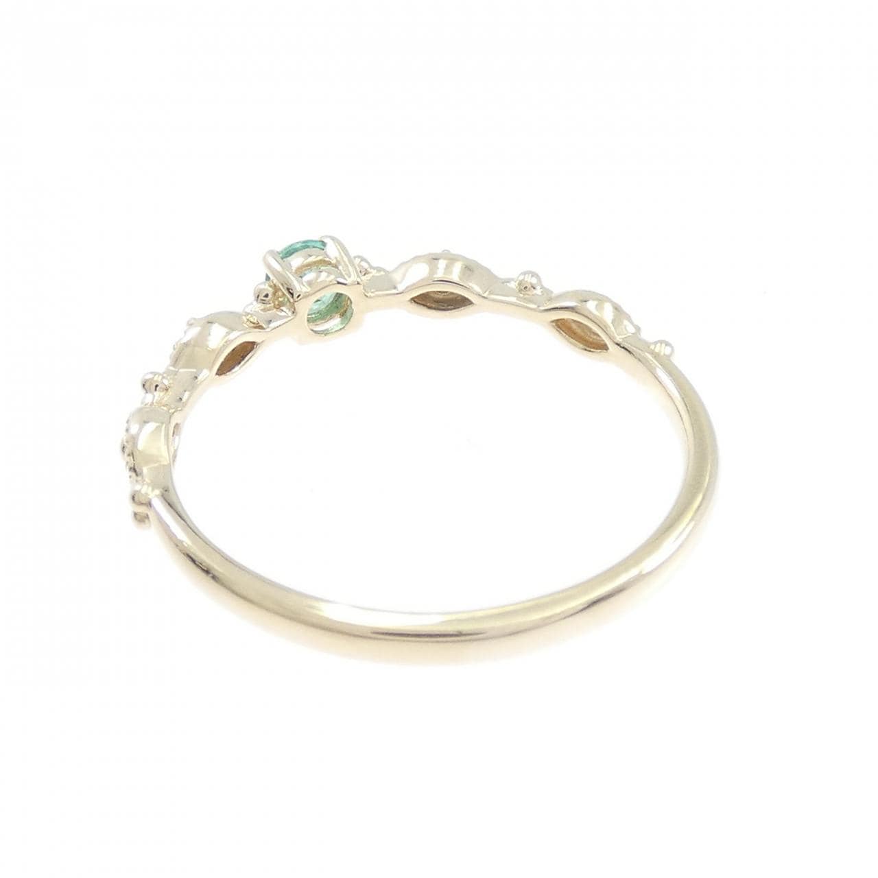 K10YG エメラルド リング