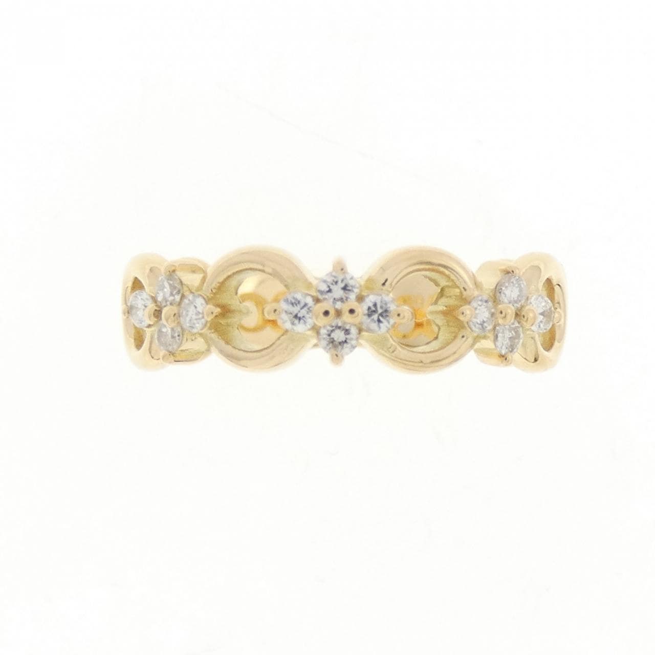 K18YG ダイヤモンド リング 0.13CT
