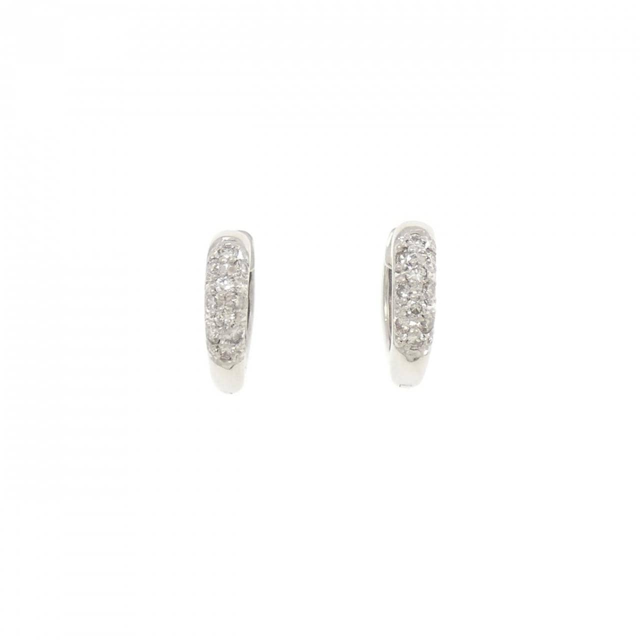 PT900 ダイヤモンド ピアス 0.30CT