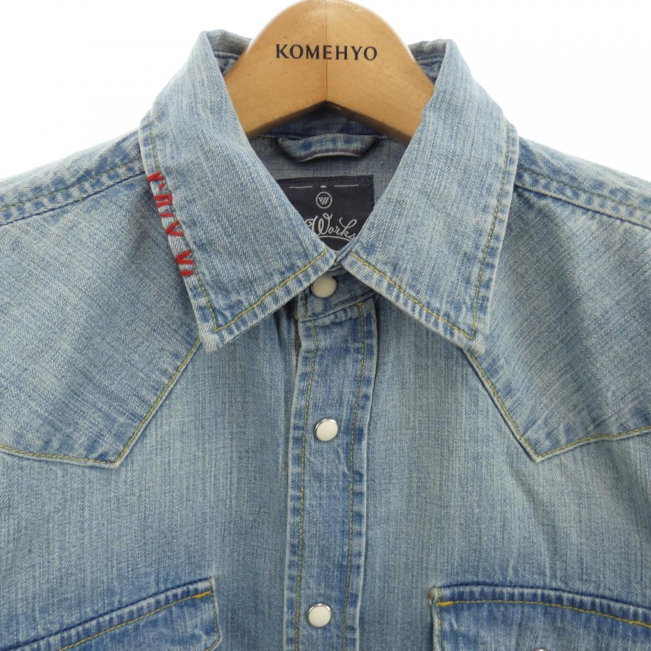 アンドワークス &WORKS シャツ
