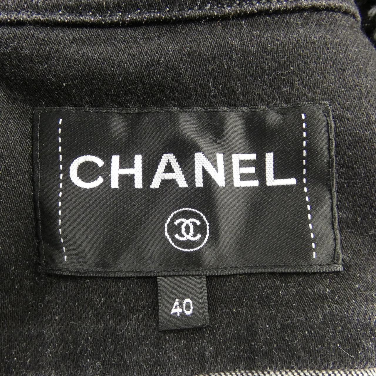 シャネル CHANEL P54559V41268 16B デニムジャケット