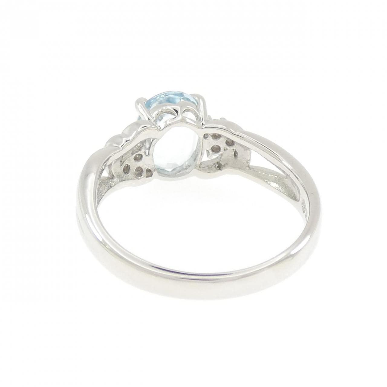 PT850 アクアマリン リング 1.23CT