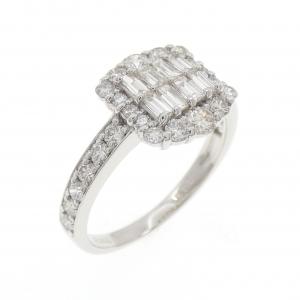 PT950 ダイヤモンド リング 1.00CT