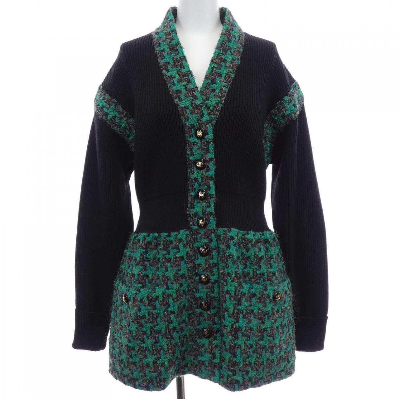 【ヴィンテージ】シャネル CHANEL 30369I97/U63 ロングカーディガン