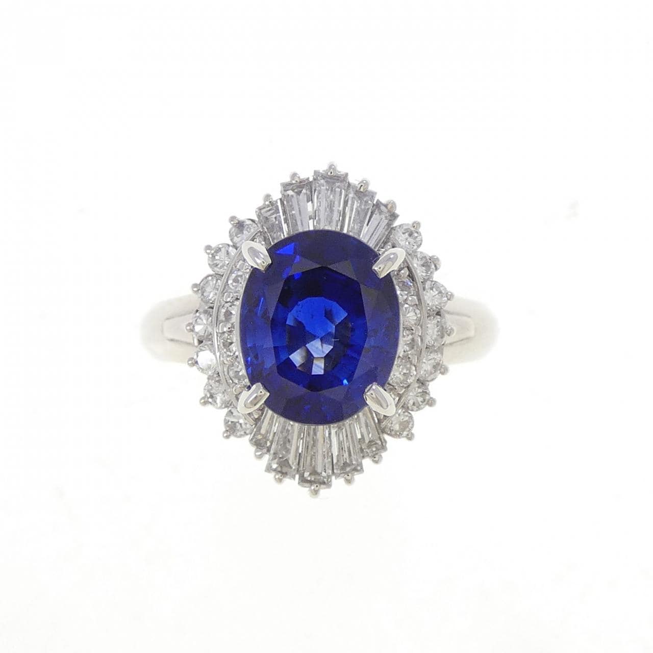 PT900 サファイヤ リング 2.64CT