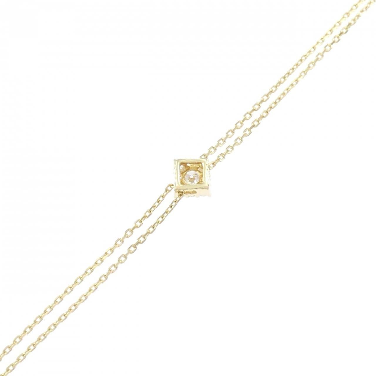 K18YG ダイヤモンド ブレスレット 0.20CT