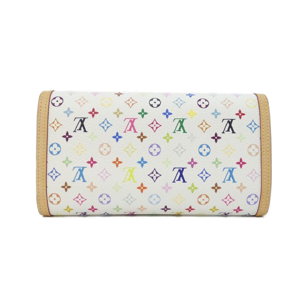 ルイヴィトン マルチカラー ポルト トレゾール インターナショナル M92659 財布