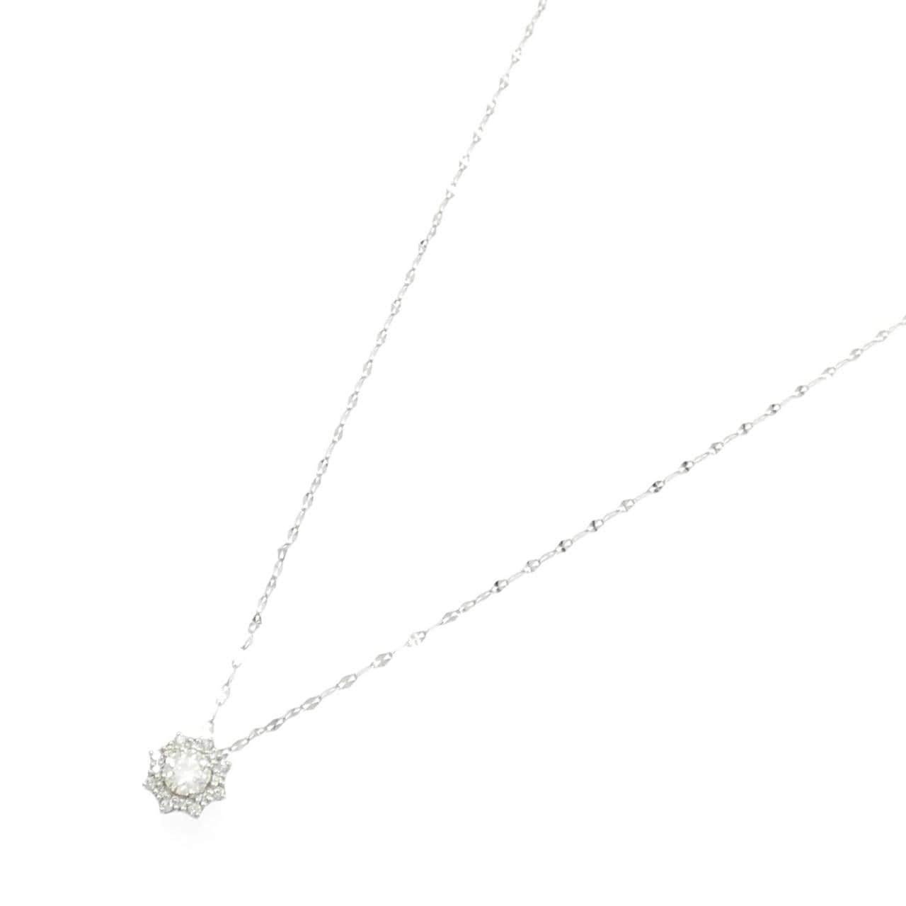 PT900/PT850 ダイヤモンド ネックレス 0.30CT