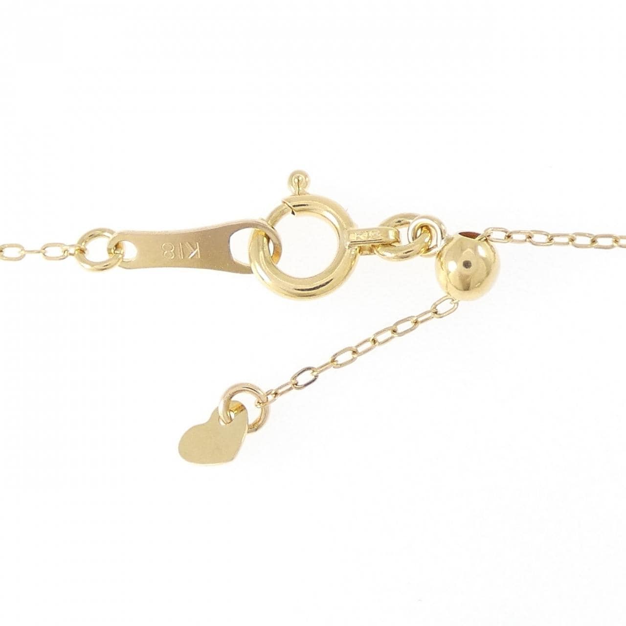 K18YG ダイヤモンド ネックレス 0.24CT