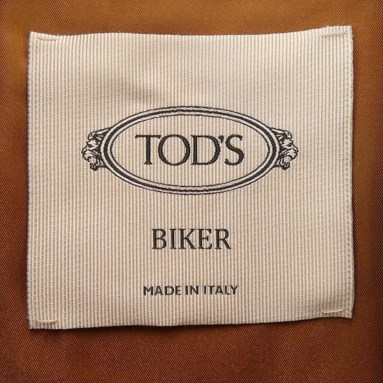 トッズ TOD'S レザーライダースジャケット