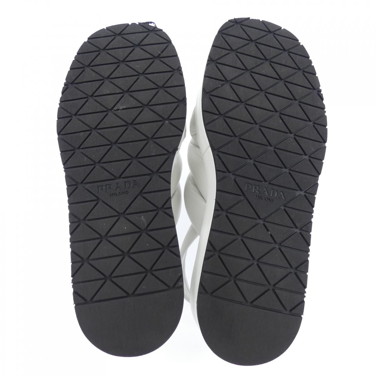 プラダ PRADA 1XZ747 フラットフォーム サンダル