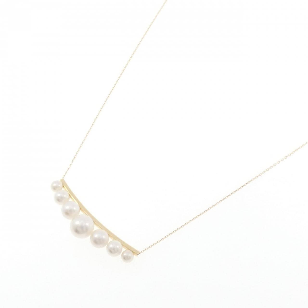 K18YG アコヤパール ネックレス