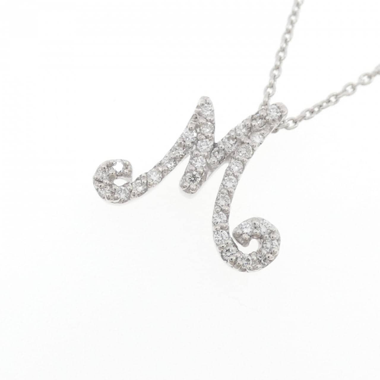 ポンテヴェキオ イニシャル ネックレス 0.17CT
