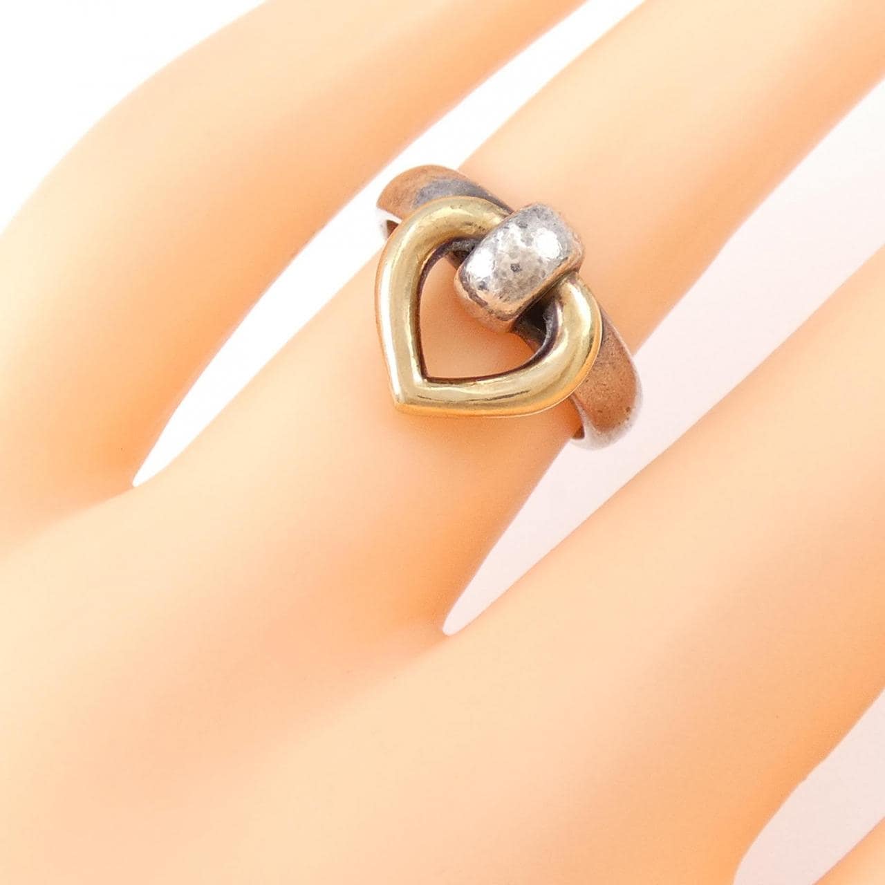 [vintage] HERMES Hallmark Heart Ring