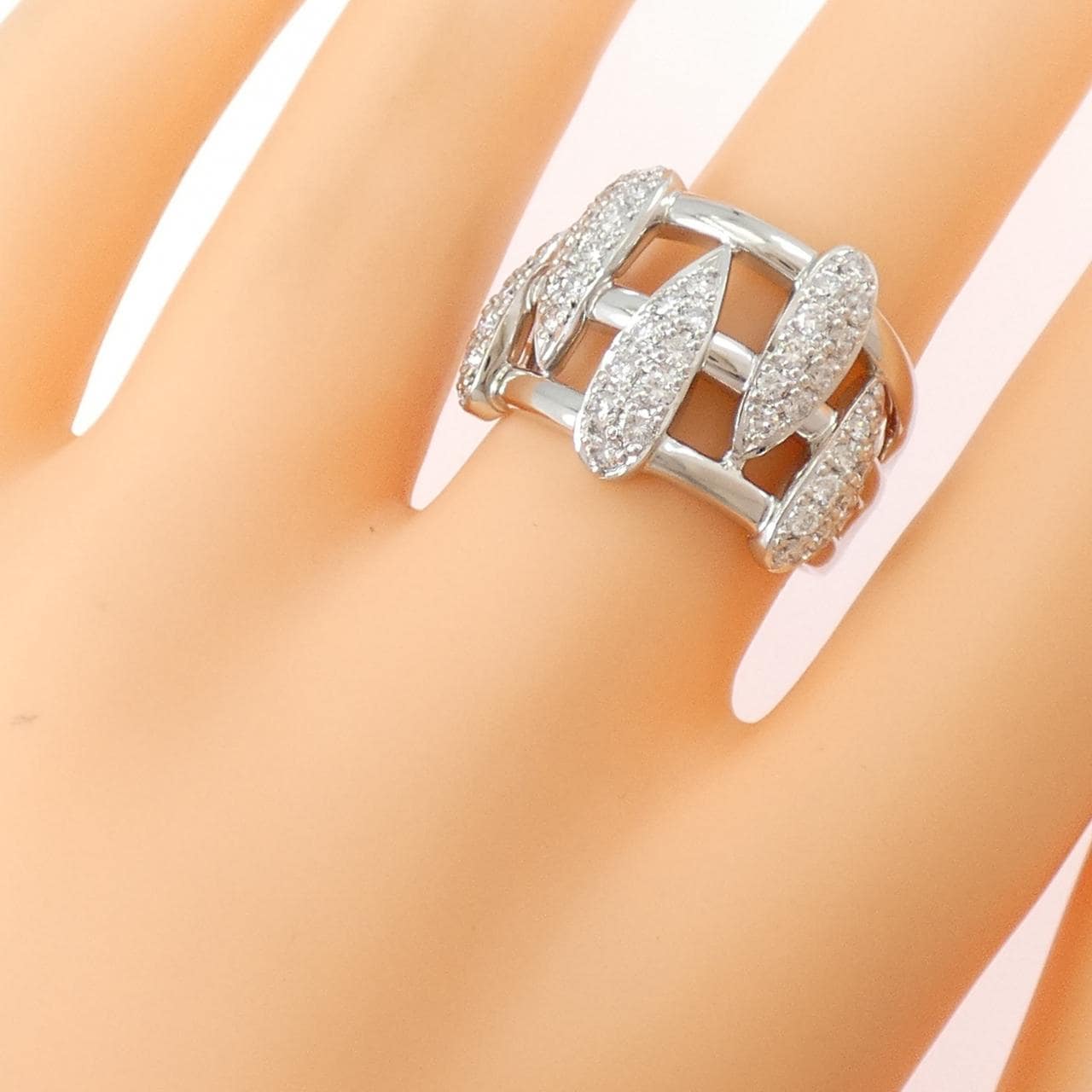 PT900 ダイヤモンド リング 0.85CT