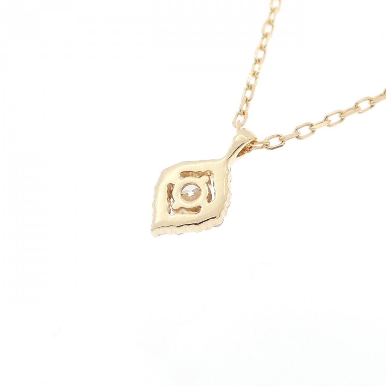 K18YG ダイヤモンド ネックレス 0.07CT